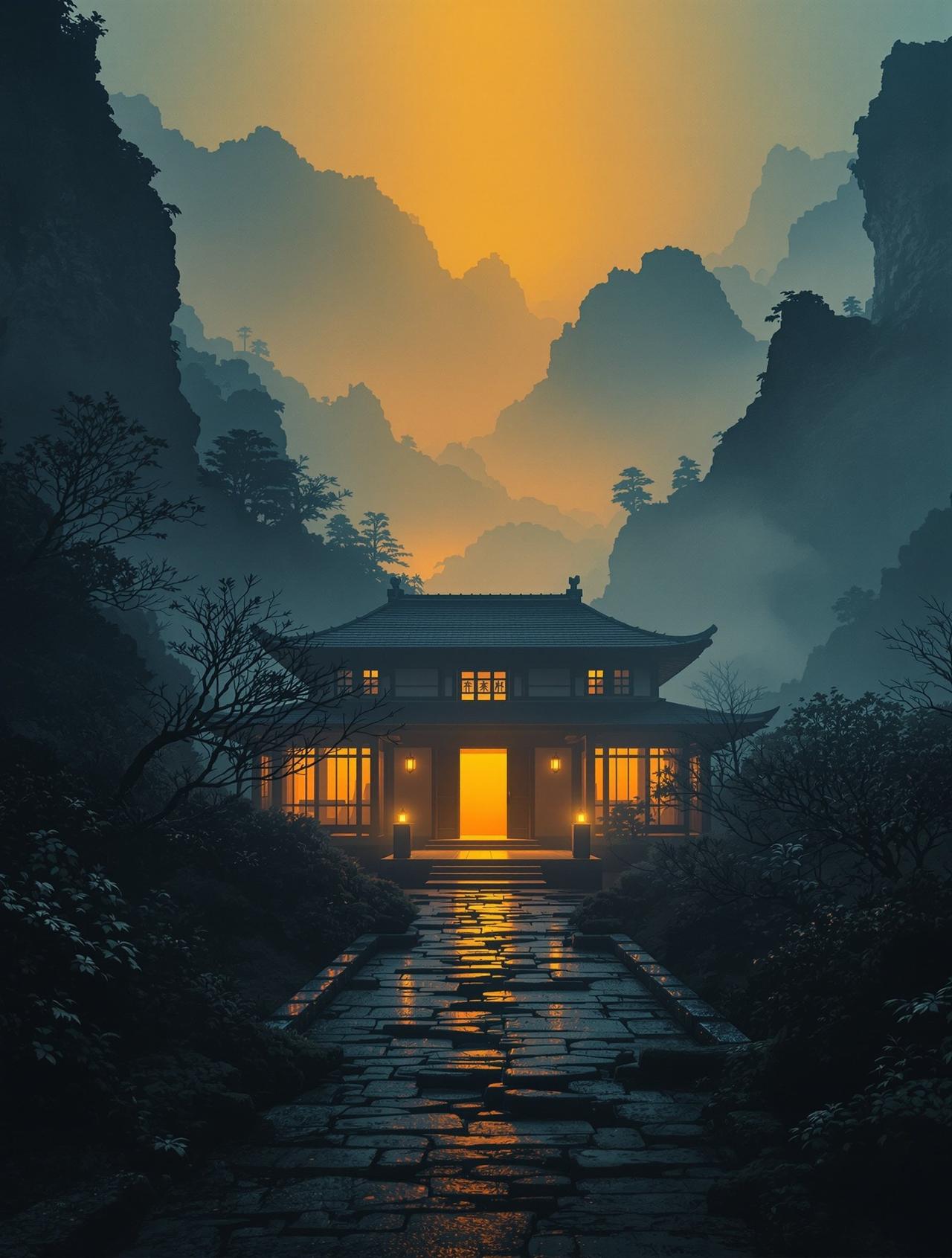 电影在线观看独播剧《迷雾山庄》高清海报